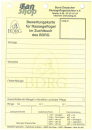 Bewertungskarten Block Zuchtbuch 50 Stück